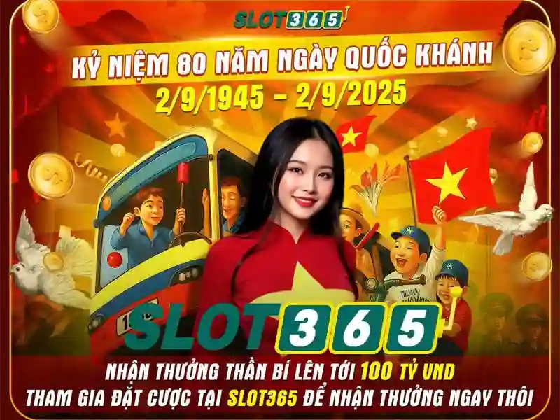 Các trò chơi khe cắm tại Slot365