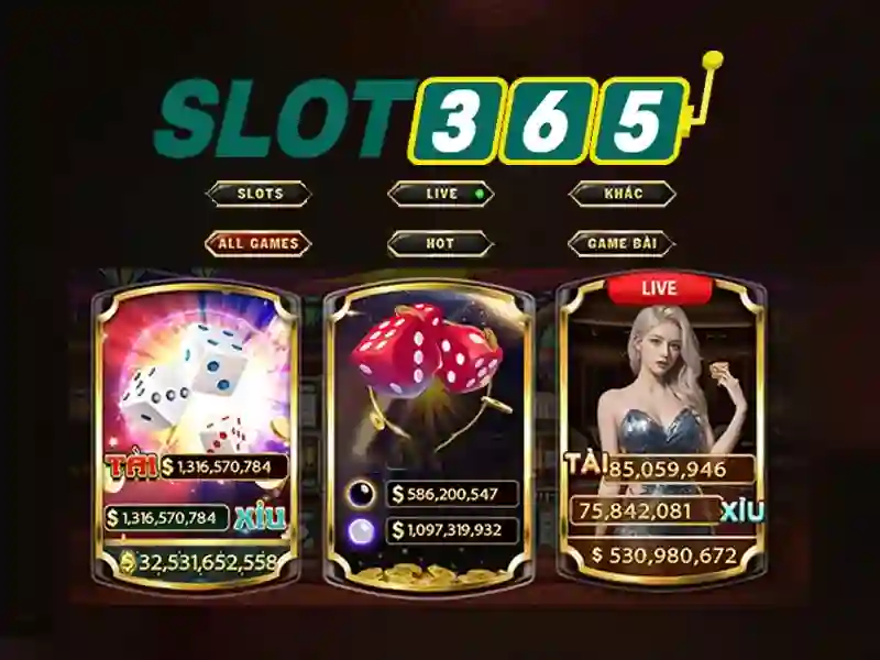 Slot365: Nền tảng casino trực tuyến hàng đầu cho người chơi Việt