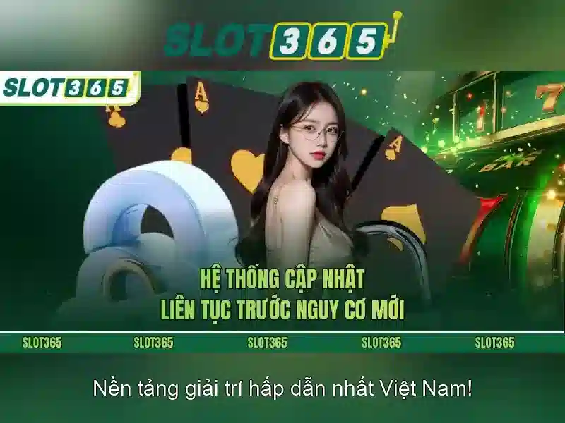 Giao diện trang chủ và tính năng rút tiền tại Slot365